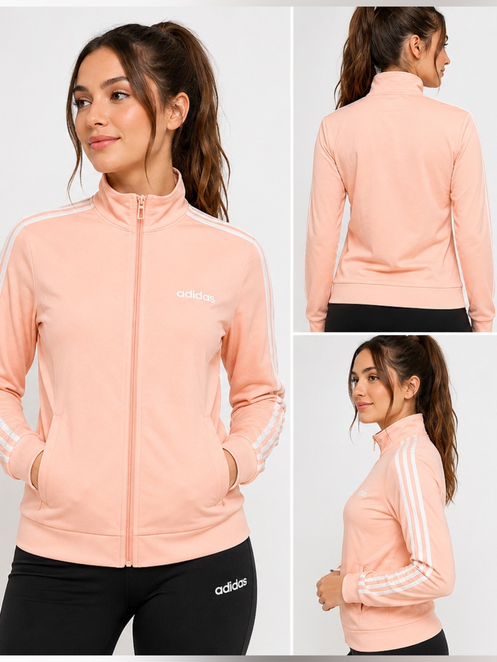 Adidas Lightweight Track Jacket – Women’s US 2XS